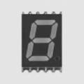 SMD-13mm Yeşil Ortak Anot Display (ELSS-506VGWA RoHS)