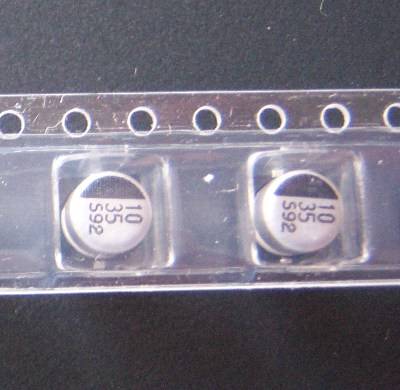 (85 ADET ) 10uF 35V (5x5.4mm) SMD Elektrolitik