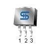 TS1084CM-3.3 RoHS (+3.3V 5A D²Pak )