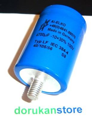 4700uF 100V 35x50mm 105°C (LFB04700/100)