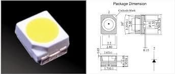 (400ADET  ) 1210 (3528 ) Case SMD Beyaz Led  RoHS