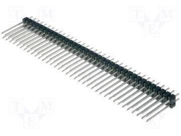 2x40 Çift Sıra Erkek Pin Header 180° 32mm