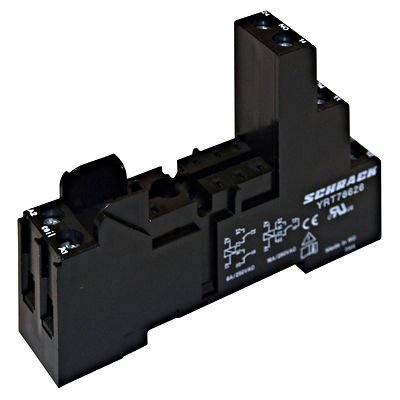 YRT78626 08 PIN RAY TİPİ UZUN SOKET VİDALI  ( 1 C/O VE 2 C/O RÖLE İÇİN)