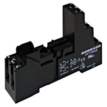 YRT78626 08 PIN RAY TİPİ UZUN SOKET VİDALI  ( 1 C/O VE 2 C/O RÖLE İÇİN)