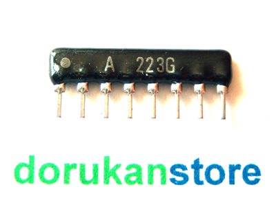 22K 7R/8-Pin Sıra Direnç