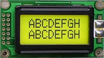 2x8 LCD Ekran, Yeşil , Işıklı