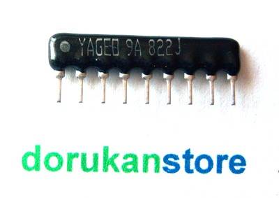 8K2 8R/9-Pin Sıra Direnç