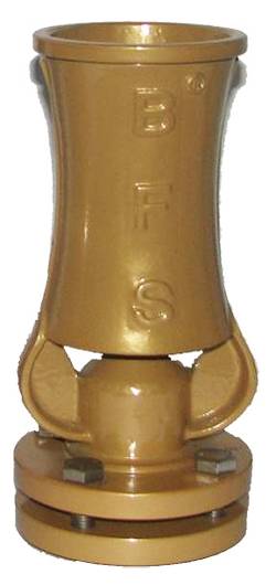 130T Kaskat Su Köpüğü Nozulu - Alüminyum Döküm (Sarı Toz Boyalı)