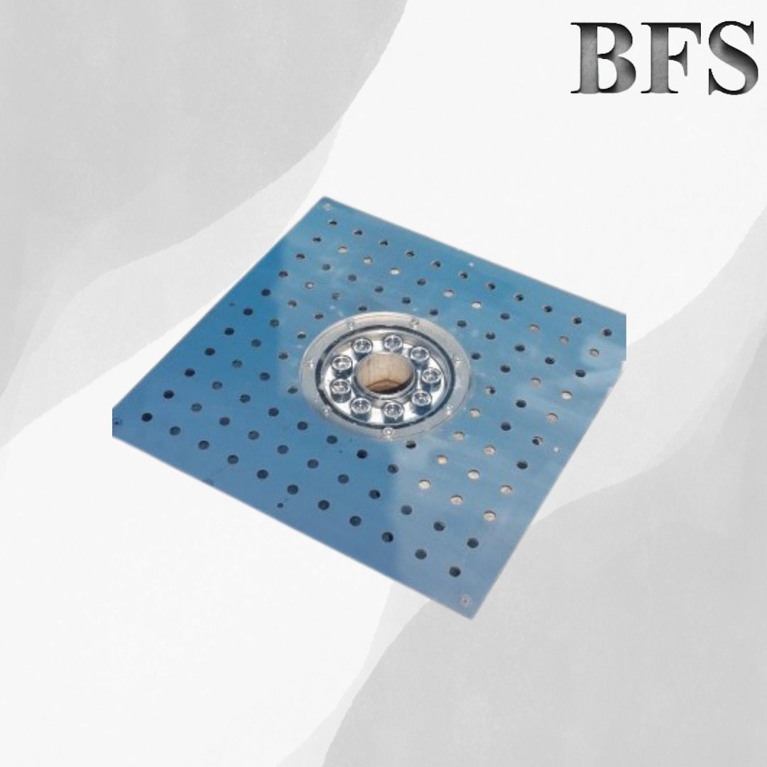 600*600*4 mm Paslanmaz Çelik Kuru Havuz Izgarası