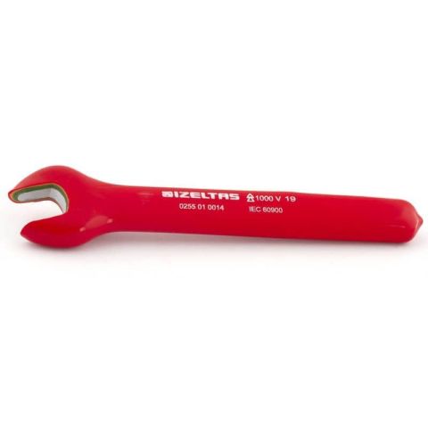 İzeltaş SÜPER İZOLE ÇATAL BİR AĞIZ ANAHTAR 17 MM  0255010017
