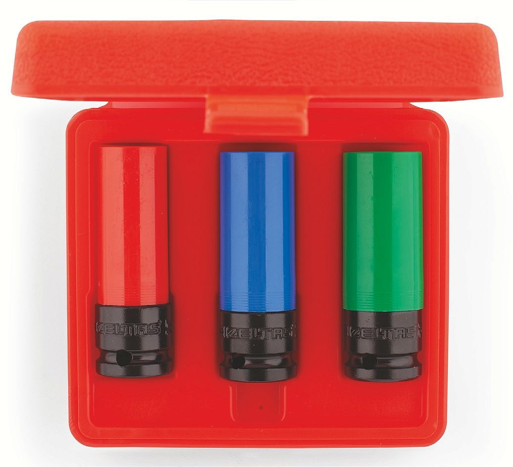İzeltaş 1/2'' ALAŞIMLI JANT LOKMA TAKIMI 3 PARÇA 1113009003