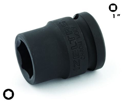 İzeltaş 1'' ALTI KÖŞE 75 MM HAVALI LOKMA ANAHTAR  1125067075