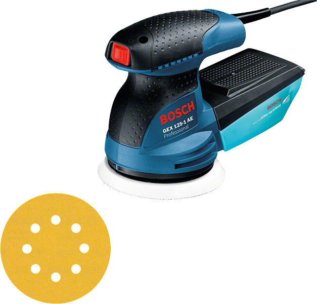 Bosch GEX 125-1 AE Professional Eksantrik Zımpara
