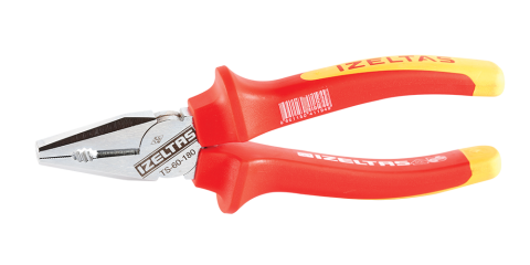 İzeltaş 1000V İZOLELİ ELEKTRİKÇİ KOMBİNE PENSE 200 MM  3020126200