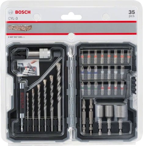 Bosch Profesyonel Delme ve Vidalama Set Beton (35 Parça)