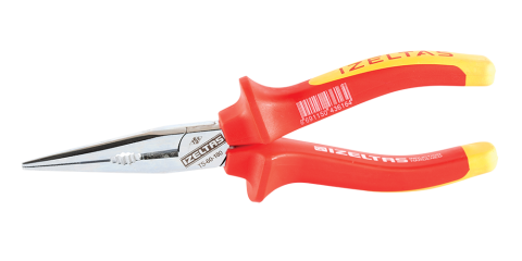 İzeltaş 180 MM  DÜZ KARGABURUN ELEKTRİKÇİ İZOLELİ 1000 V 3220136180
