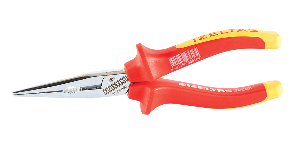 İzeltaş 200 MM  DÜZ KARGABURUN ELEKTRİKÇİ İZOLELİ 1000 V 3220136200