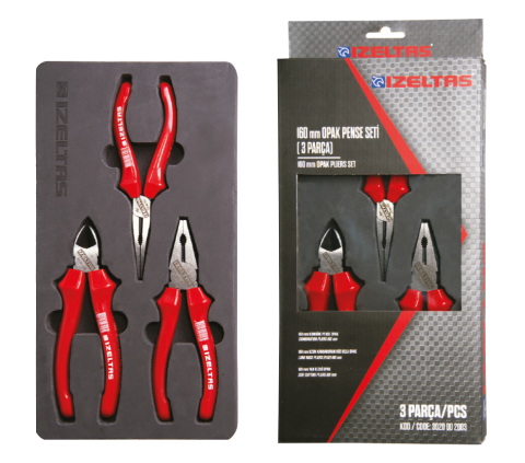 İzeltaş 160 MM OPAK SETİ ( 3 PARÇA ) 3020002003