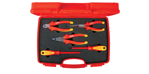 İzeltaş 1000V İZOLELİ ELEKTRİKÇİ SETİ (5 PARÇA) 8795006005