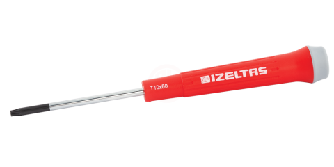 İzeltaş ELEKTRONİKÇİ TİP KLEMENS TORX UÇLU TORNAVİDA T9X60  4530170960