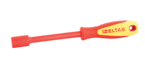 İzeltaş 1000V SÜNGÜSÜ İZOLELİ LOKMA UÇLU TORNAVİDA 4 MM 4773190040