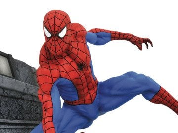 Marvel Comic Gallery Spider-Man Webbing PVC Diorama