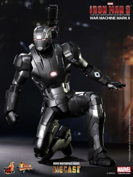 Iron Man 3 - War Machine Mark II 1/6 Scale Diecast Limited Edition Koleksiyon Figürü