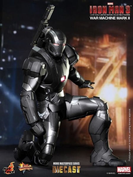 Iron Man 3 - War Machine Mark II 1/6 Scale Diecast Limited Edition Koleksiyon Figürü