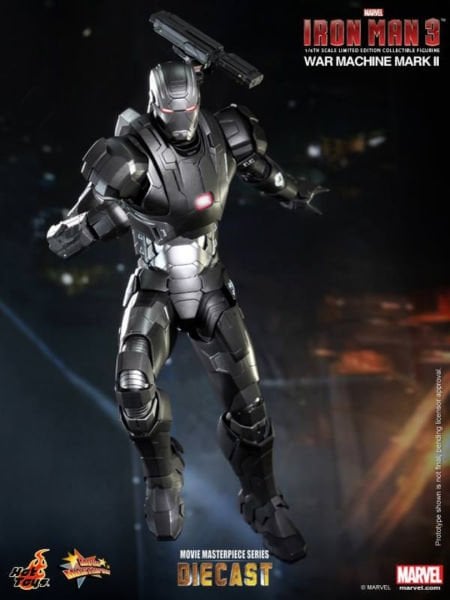 Iron Man 3 - War Machine Mark II 1/6 Scale Diecast Limited Edition Koleksiyon Figürü