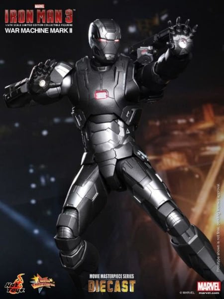 Iron Man 3 - War Machine Mark II 1/6 Scale Diecast Limited Edition Koleksiyon Figürü