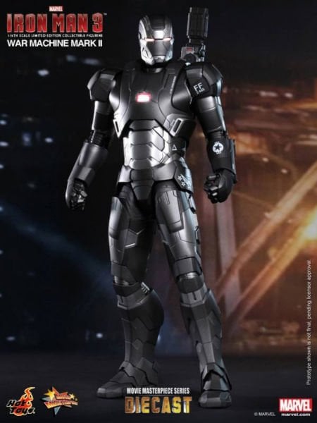 Iron Man 3 - War Machine Mark II 1/6 Scale Diecast Limited Edition Koleksiyon Figürü
