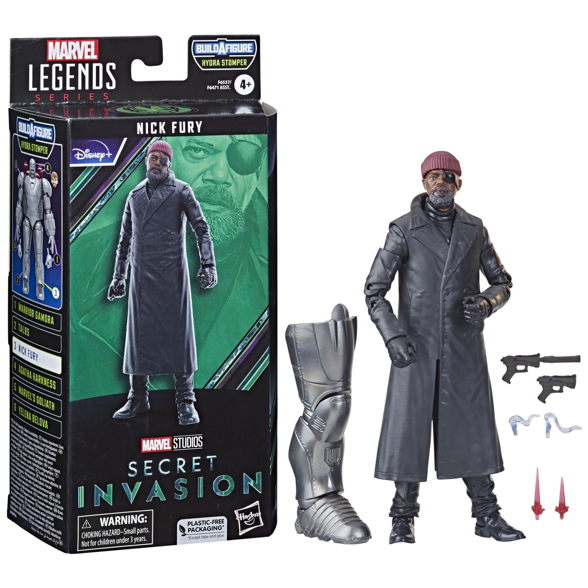 Secret Invasion - Marvel Legends Nick Fury (Hydra Stomper BAF)