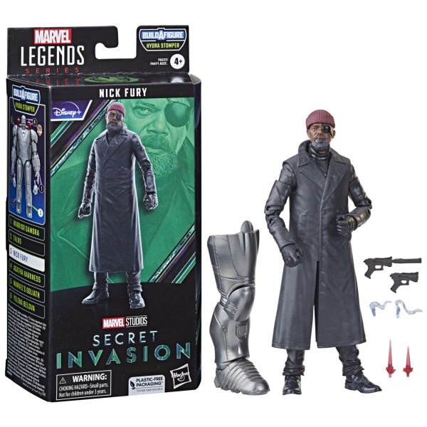Secret Invasion - Marvel Legends Nick Fury (Hydra Stomper BAF)