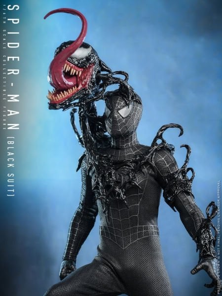 Spider-Man 3 - Spider-Man (Black Suit) 1/6 Scale Koleksiyon Figürü