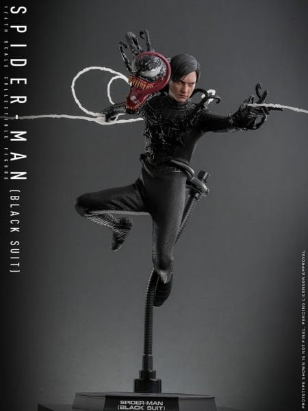 Spider-Man 3 - Spider-Man (Black Suit) 1/6 Scale Koleksiyon Figürü