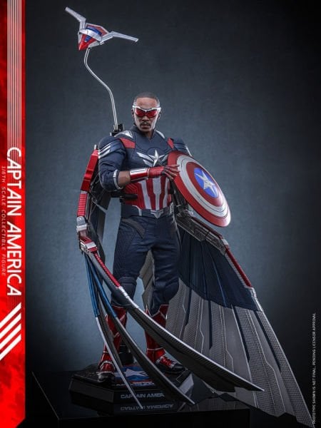 Captain America: Brave New World - Captain America 1/6 Scale Koleksiyon Figürü