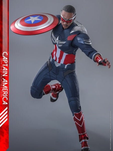 Captain America: Brave New World - Captain America 1/6 Scale Koleksiyon Figürü