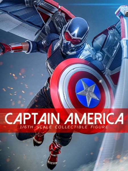 Captain America: Brave New World - Captain America 1/6 Scale Koleksiyon Figürü