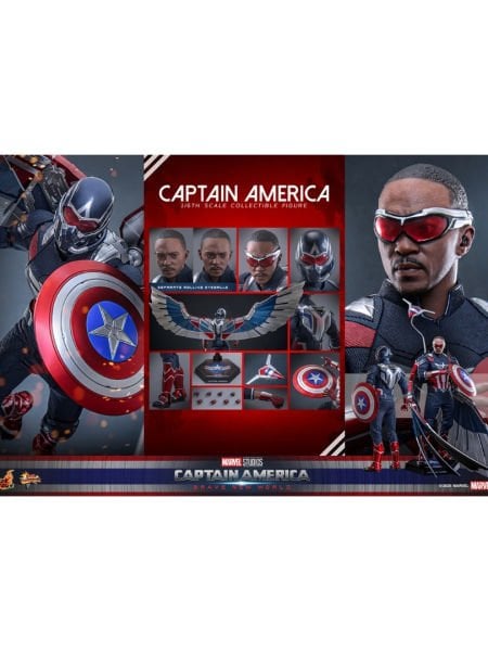 Captain America: Brave New World - Captain America 1/6 Scale Koleksiyon Figürü