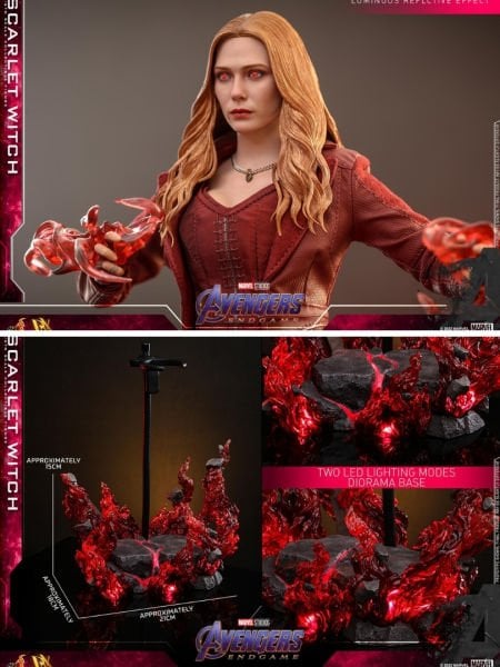 Avengers: Endgame - Scarlet Witch (Deluxe Version) 1/6 Scale Koleksiyon Figürü