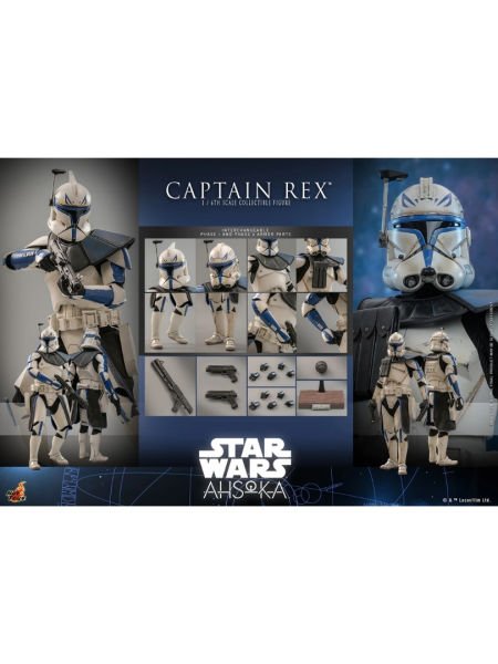 Star Wars: Ahsoka - Captain Rex 1/6 Scale Koleksiyon Figürü
