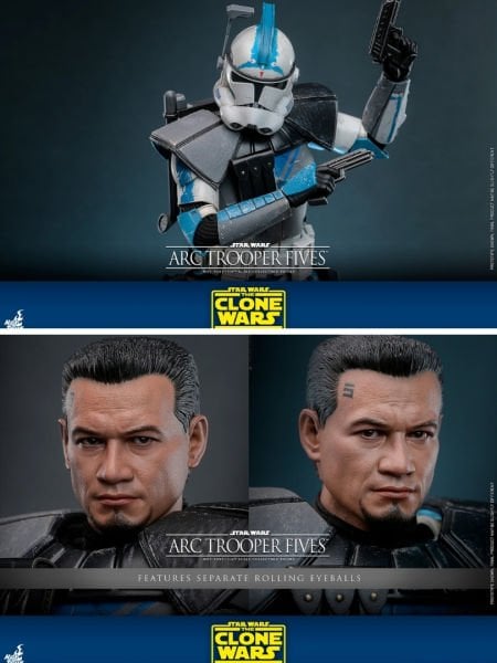 Star Wars: The Clone Wars - ARC Trooper Fives 1/6 Scale Koleksiyon Figürü