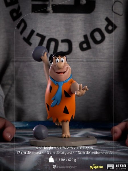 Flintstones - Fred Çakmaktaş 1/10 Art Scale Limited Edition Heykel