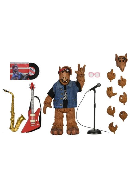 ALF - Ultimate Born to Rock ALF Aksiyon Figürü