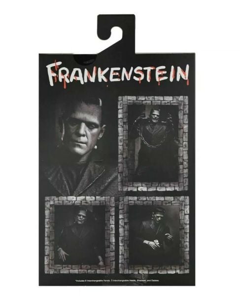 Universal Monsters - Ultimate Frankenstein's Monster (Black & White) Aksiyon Figürü