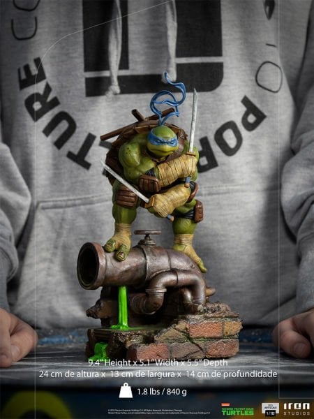 Teenage Mutant Ninja Turtles - Leonardo 1/10 Art Scale Limited Edition Heykel