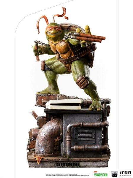 Teenage Mutant Ninja Turtles - Michelangelo 1/10 Art Scale Limited Edition Heykel