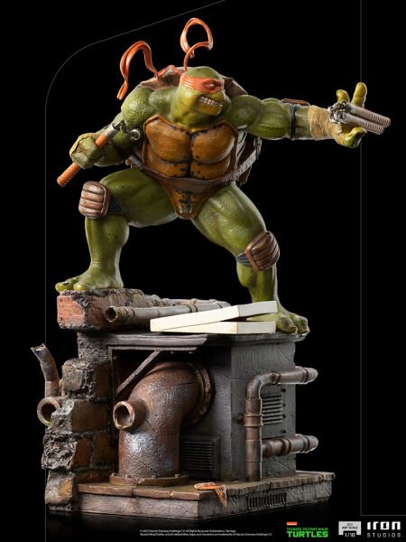 Teenage Mutant Ninja Turtles - Michelangelo 1/10 Art Scale Limited Edition Heykel