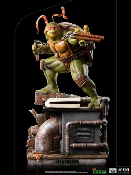 Teenage Mutant Ninja Turtles - Michelangelo 1/10 Art Scale Limited Edition Heykel