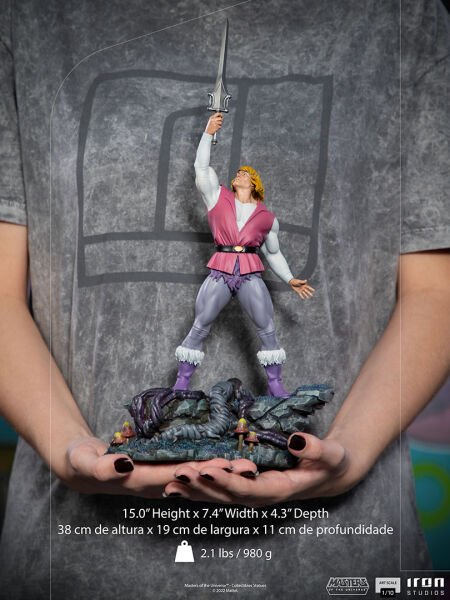 Masters of the Universe - Prince Adam 1/10 Art Scale Limited Edition Heykel